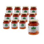SET OM 12 x Vita bönor i tomatsås BIO 360 g - Ekowital