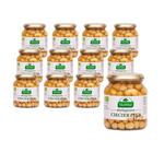 SET OM 12 x Kikärter i saltlake BIO 350 g - Ekowital