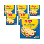 SET OM 6 x Flatbreads - glutenfri tortilla180 g - Schar