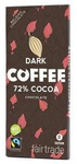 Mörk choklad med kaffebitar Fair Trade Ekologisk 100 g – Oxfam Fair Trade