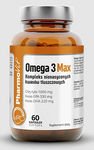 Omega 3 Max glutenfritt kosttillskott 60 kapslar - Pharmovit (Clean Label)