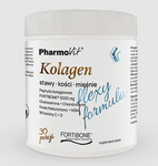 Kollagen med banansmak Flexy Formula 196 g - Pharmovit