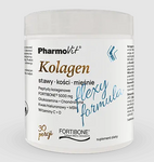 Kollagen med banansmak Flexy Formula kosttillskott 196 g – Pharmovit