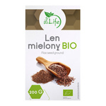 Ekologisk malet linfrö 200 g - BioLife