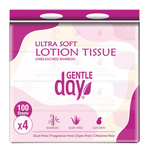 Bambu våtservetter med aloe vera och glycerin (4 x 100 st.), 400 st. – Gentle Day