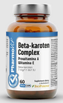 Beta-carotene Complex glutenfritt kosttillskott 60 kapslar - Pharmovit (Clean Label)