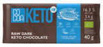 Choklad keto med MCT-olja utan tillsatt socker Ekologisk 40 g – Cocoa