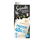 Sojadryck med högt proteininnehåll naturlig sockerfri glutenfri bio 750 ml - Sojade