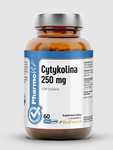 Cytykolin kosttillskott (250 mg) glutenfri 60 kapslar (Clean Label) – Pharmovit