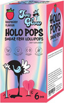 Holopops sockerfri klubba med hallonsmak och vitamin C & D (6 st) 36 g – Joe Glow