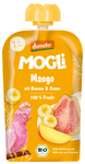 Mogli Fruktpuré Banan, Guava & Mango, utan tillsatt socker, från 1 år, Demeter EKOLOGISK, 100 g