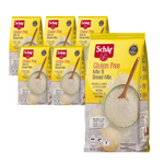 Set med 6 x mjölmix B för brödbakning Glutenfri 1 kg - Schar