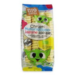 Krispiga majs- och hirsspiraler, ekologiska och glutenfria, 60 g – Biominki