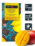 Mjölkchoklad med mango utan tillsatt socker 75 g – Pure&Good