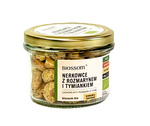 Glutenfria cashewnötter med rosmarin och timjan bio 120 g - BIOSSOM