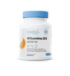 Vitamin D3 100 µg (4000 IU) glutenfritt kosttillskott 60 kapslar - OSAVI