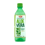 Naturlig dryck med aloe-bitar, 500 ml – OKF